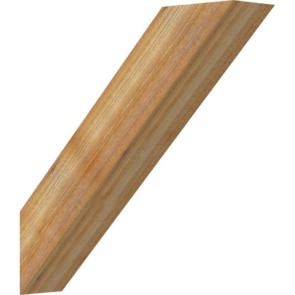 Ekena Millwork 6"W x 28"D x 28"H Traditional Rough Sawn Knee Brace, Western Red Cedar BRC06X28X28TRA00RWR - main